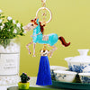 Sky-Blue-Horse Blue-Tassel