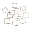 Open Square Metal Connector Frames in Four Finishes and Three Sizes view 3