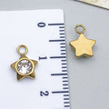 Metallic Heart Metal Charms with 11 Listed Options view 9