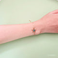 Gold Geometric Dried Flower Adjustable Bracelets 9 Styles view 2