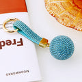 Solid Crystal Ball Keychains in Eleven Colors plus Assorted Option view 11