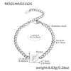 Steel F Bracelet