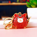 Crystal Baby Tiger Keychains with Matching Fortune Cord Sets view 6