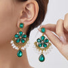 Green Chandeliers