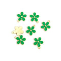 Enamel-Look Decorative Alloy Pendant Components in 10 Styles view 3