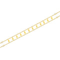 Double Layer Rhombus Sequin Choker Necklace Gold Steel Rose view 5