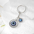 Rhinestone Evil Eye Keychains Gold Silver Eight Shapes view 9