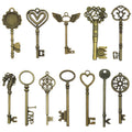 Gold-Tone Key Metal Charms with 36 Listed Options for Jewelry Making view 5