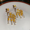 Yellow Chandelier