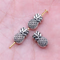 10x6mm 0.79g Antique Silver Zinc Alloy Pineapple Loose Metal Beads for DIY Bracelet Jewelry Making