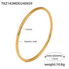 Gold Bangle
