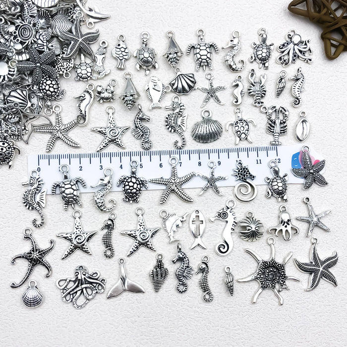 Antique Silver Seashell Metal Charms with 33 Listed Options