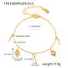 Gold Charm Bracelet