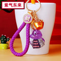 Ingot Snake Keychains with Fortune Cords and Loose Heart Loops view 6