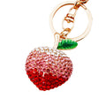 Gradient Peach Keychains with Six Fortune and Braided Loop Options view 5