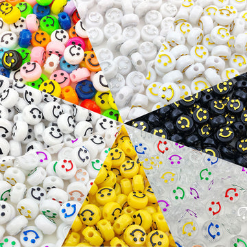 Multicolor Bead Glossy Beads with 18 Listed Options