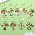 Christmas Charm Keychains in 82 Pictured Variations for Bags and Keys view 1