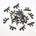Tiny Colorful Enamel Coral Branch Charms in Nine Options view 8