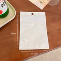 Pastel Resealable Pouches with Clear Front Windows view 9