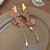 Brown Flower Tassel