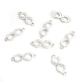 Crystal Infinity Connector Jewelry Components For DIY Earrings And Bracelets Charms view 3
