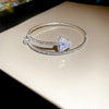 Silver Crystal Bow