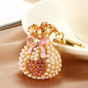 Pink Pearl-Heart-Pouch