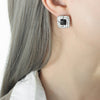 Steel Black Stud