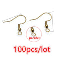 Ear Wire Hooks in Four Metal Finishes for Jewelry Making view 9