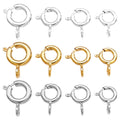 Round Spring Clasps in Four Graduated Sizes Jewelry Findings view 5