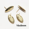 Gold Leaf Oval