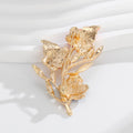 Leaf Enamel Two Designs Metal Brooch Pin for Jackets and Lapels view 4
