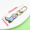 Western Cowboy Charm Keychains in 55 Pictured Variations for Bags and Keys view 12