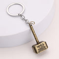 Thor Hammer Zinc Alloy Keychain Avengers Inspired Gift Accessory