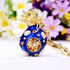 Blue Round-Pouch
