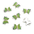 Colorful Patterned Butterfly Two Loop Connectors in 20 Styles view 4