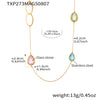 TXP273 MulticolorGoldDrop