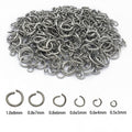 Metallic Jump Ring Jewelry Findings with 12 Listed Options view 1
