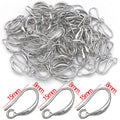 Cup C Shape and Smooth U Shape Earring Hooks Jewelry Findings view 10