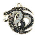 Enamel Zinc Alloy Enamel Charm Pendants Style 8810