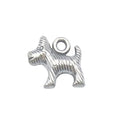 Antique Silver Dog Metal Charms with 22 Listed Options view 12