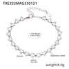 Steel White Bracelet