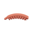Matte Curved Banana Hair Clips Cream and Black Two Colors view 5