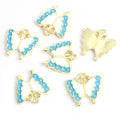 Colorful Enamel Butterfly Pendant Charms in 10 Styles view 4