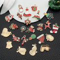 Colorful Christmas Theme and Christmas Character Metal Charms with 51 Listed Options view 2