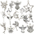 Antique Silver Angel and Cupid Metal Charms with 19 Listed Options view 6