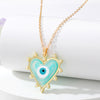 Aqua Pearl Heart