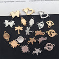 Metallic Butterfly and Starfish Metal Charms with 21 Listed Options view 2