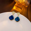 Blue Iridescent Drops