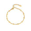 Cross Link Bracelets in Gold Silver and Rose Gold Tone view 5